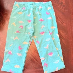 Cat & Jack Aqua Dino Leggings